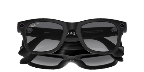 Ray-Ban Meta Wayfarer Sunglasses - Graphite RW4006 - 50mm