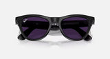 RAY-BAN META SKYLER GLASSES (RW4010) - SHINY BLACK/CLEAR