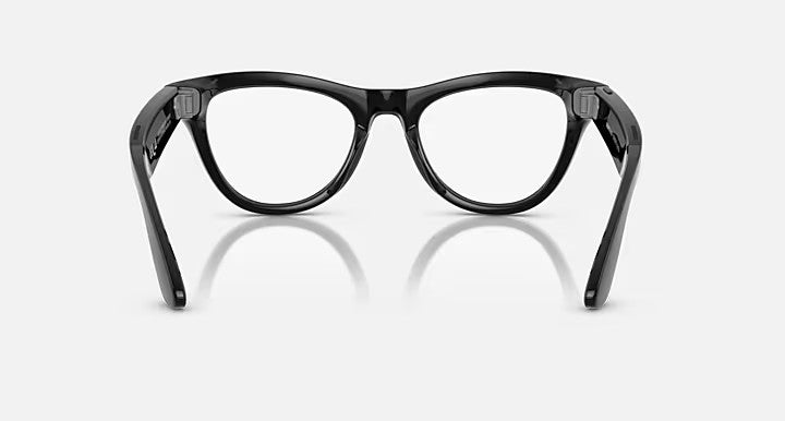 RAY-BAN META SKYLER GLASSES (RW4010) - SHINY BLACK/CLEAR