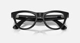 RAY-BAN META SKYLER GLASSES (RW4010) - SHINY BLACK/CLEAR