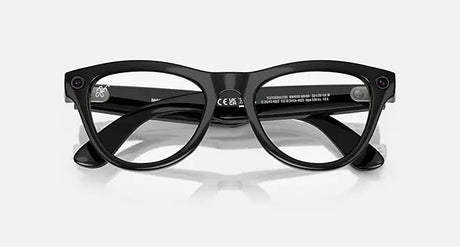 RAY-BAN META SKYLER GLASSES (RW4010) - SHINY BLACK/CLEAR