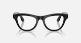 RAY-BAN META SKYLER GLASSES (RW4010) - SHINY BLACK/CLEAR