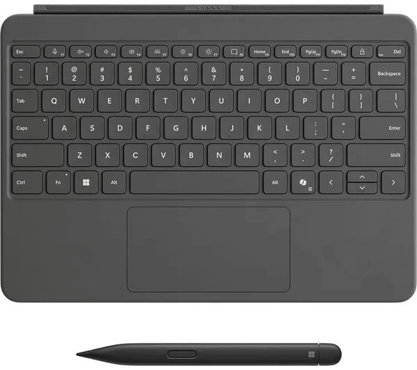 MICROSOFT Surface Pro Typecover & Surface Slim Pen 2 Bundle - Alcantara Platinum