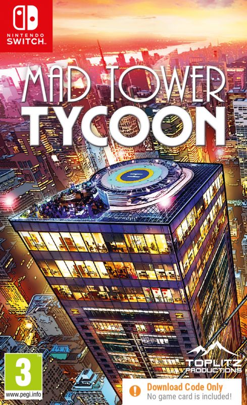 Mad Tower Tycoon [Code In A Box] (Switch)