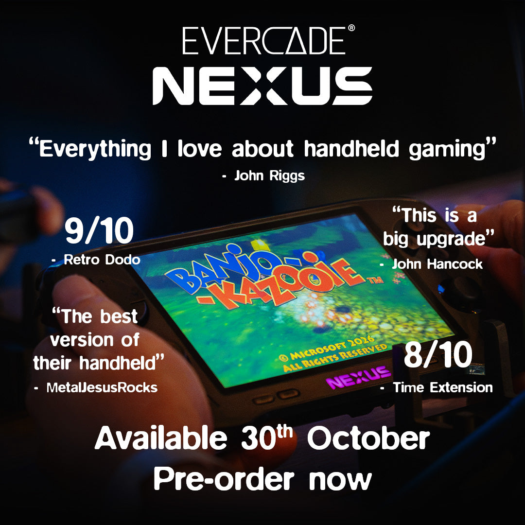 Evercade Nexus and Banjo-Kazooie Double Pack