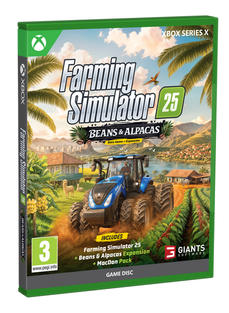 Farming Simulator 25: Beans & Alpacas Edition (Xbox Series X)