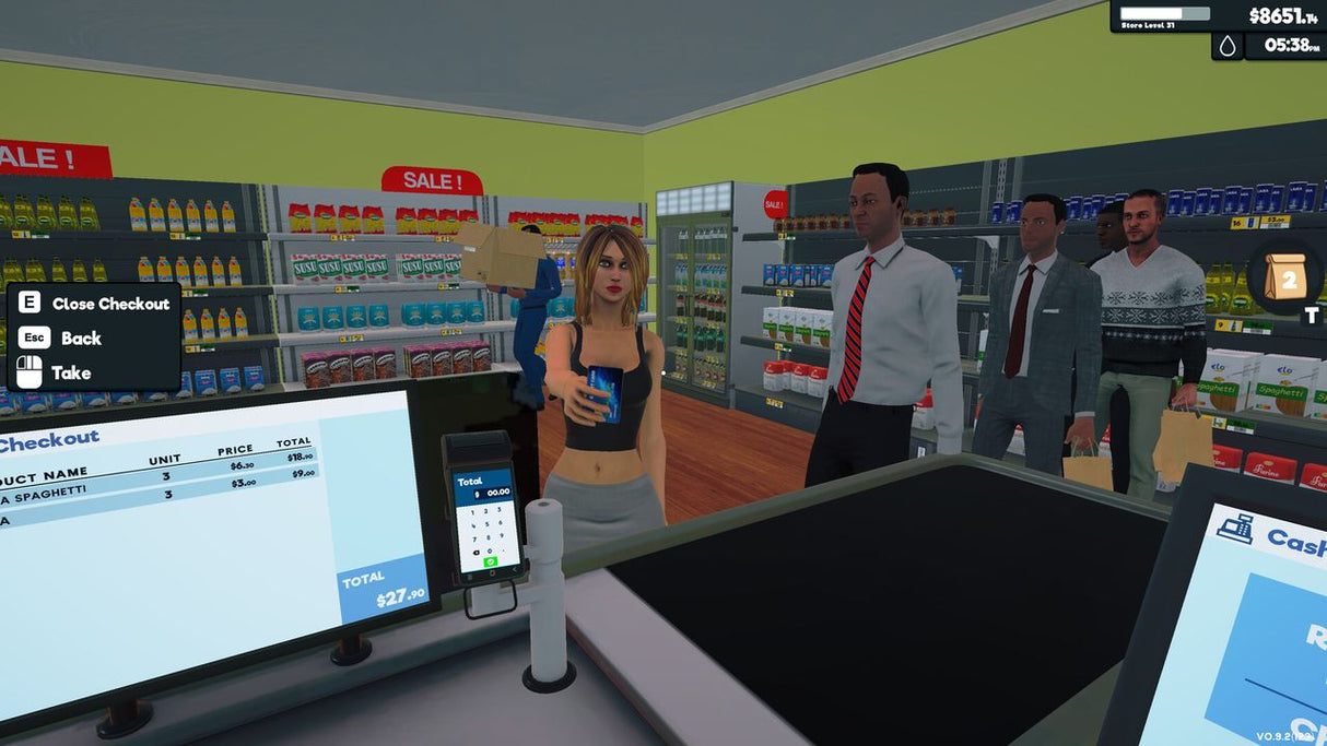 Supermarket Simulator (Switch 2)