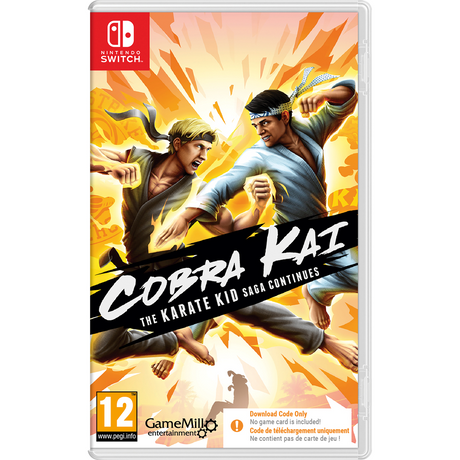 Cobra Kai: The Karate Saga Continues [Code In A Box] (Switch)
