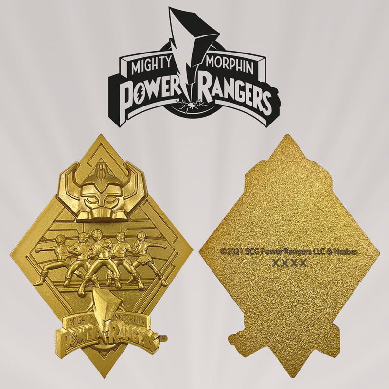 Power Rangers Limited Edition 24k Medallion