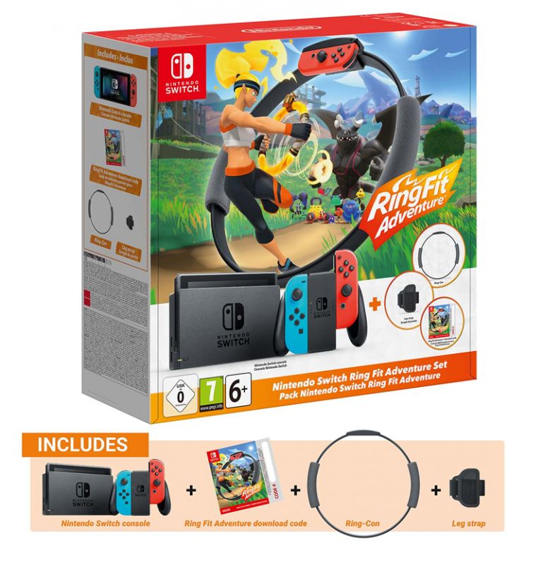 Nintendo Switch Hardware Ring Fit Adventure Edition (Switch)