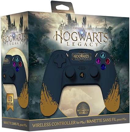 Hogwarts Legacy - Wireless Controller [Black] (PS4)
