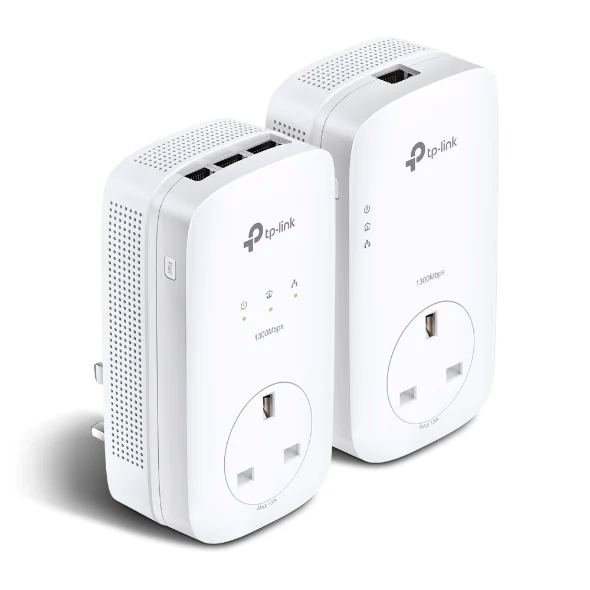 TP-Link TL-PA8033PKIT AV1300 3-Port Gigabit Passthrough