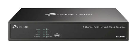 TP-Link VIGI 4 Channel PoE+ Network Video Recorder