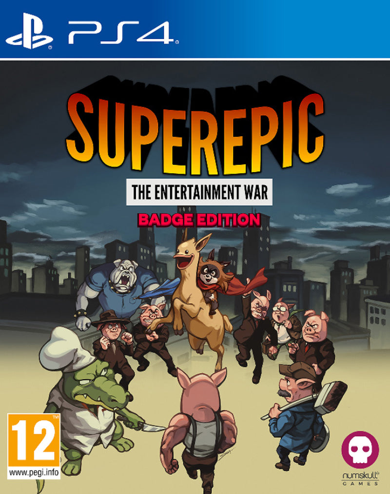 SuperEpic: The Entertainment War - Badge Collector's Edition (PS4)