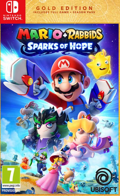 Mario + Rabbids: Sparks Of Hope Gold Edition With FREE Postcard (Switch)