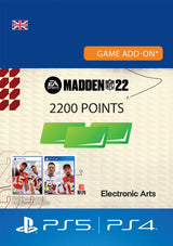 MADDEN NFL 22 - 2200 Madden Points - UK account