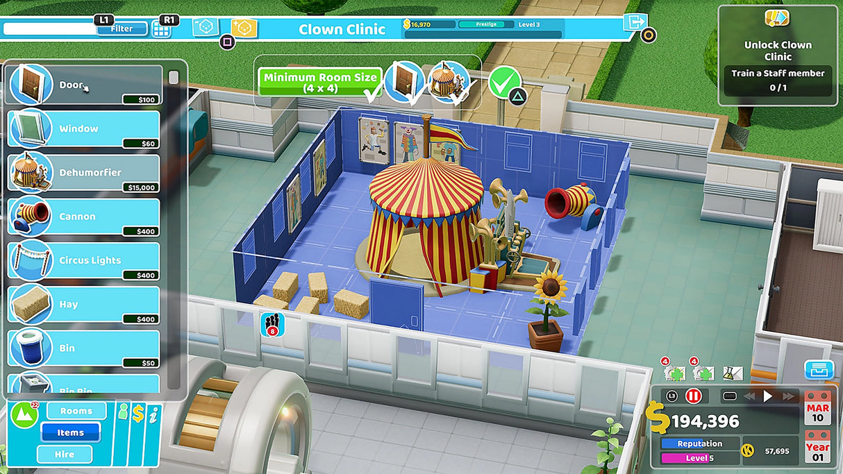Two Point Hospital: Full Health Collection - Game Key Card (Switch 2)