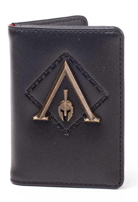 ASSASSIN'S CREED Odyssey Metal Logo Badge Premium Card Wallet