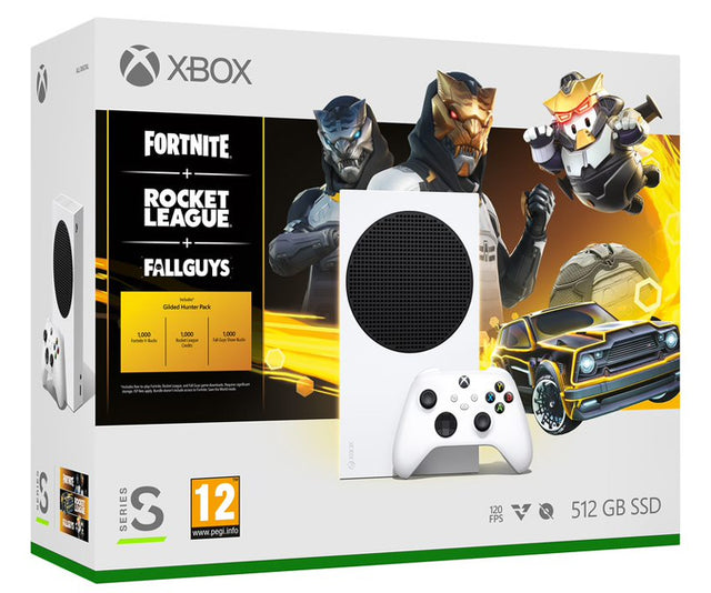 Xbox Series S Digital Console Holiday Value Bundle WithRocketLeague,Fortnite&FallGuys(Xbox Series S)