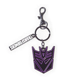 Transformers Decepticons Logo Symbol Metal Keychain
