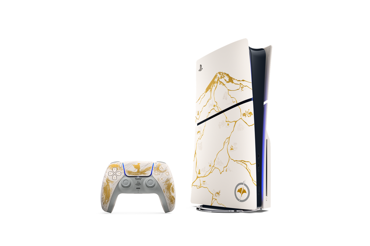 PlayStation 5 Console – Ghost of Yōtei Gold Limited Edition Bundle (PS5)
