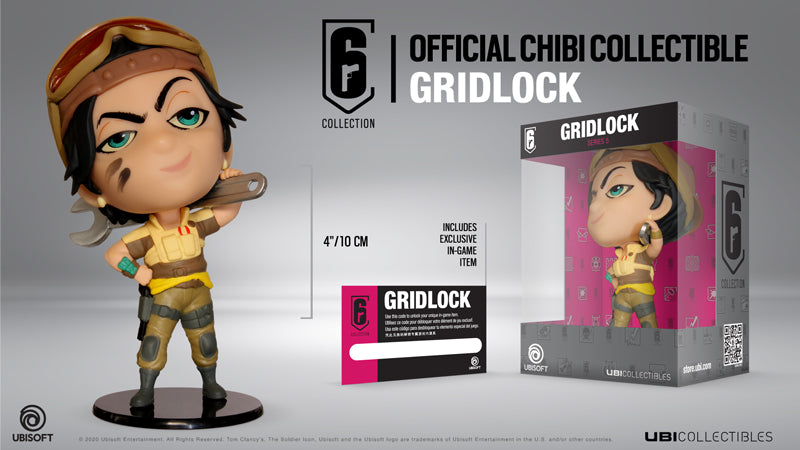 Six Collection: Series 5: Gridlock Chibi Figurine