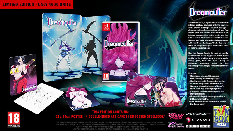 Dreamcutter Steelbook Limited Edition (Switch)