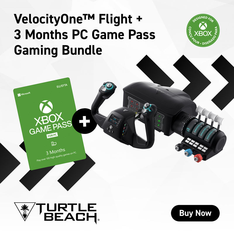 Turtle Beach VelocityOne Flight + 3 Months Game Pass Bundle (Xbox Series X)