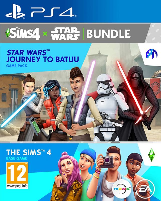 The Sims 4 Star Wars: Journey To Batuu - Base Game and Game Pack Bundle (PS4)