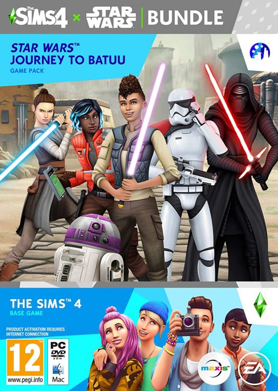 The Sims 4 Star Wars: Journey To Batuu - Base Game and Game Pack Bundle (PC)