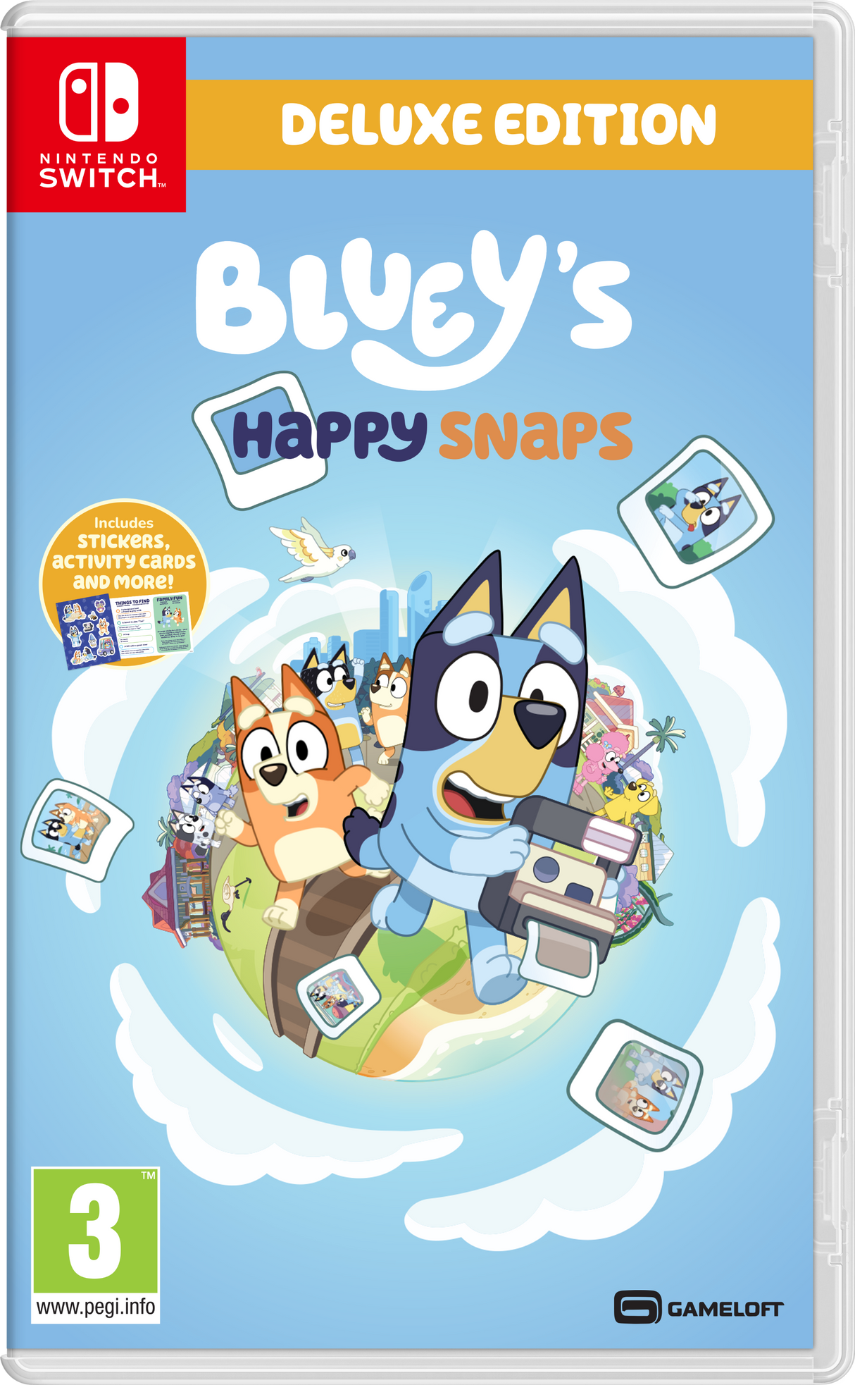 BLUEY’S HAPPY SNAPS - Deluxe Edition (Switch)