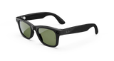 RAY-BAN META WAYFARER (GEN 1) GLASSES - SHINY BLACK/G-15  GREEN - LARGE