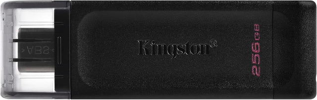 Kingston DataTraveler 70 - DT70/256GB USB-C Flash Drive Black