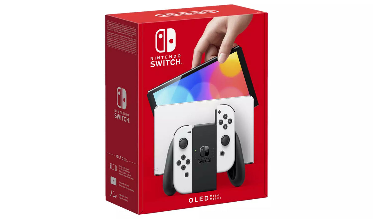 Nintendo Switch OLED Console - White (Switch)