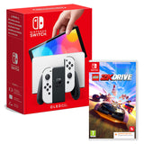 Nintendo Switch OLED Console - White & LEGO 2K Drive + 3-in-1 Aquadirt Racer