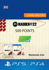 MADDEN NFL 22 - 500 Madden Points - UK account