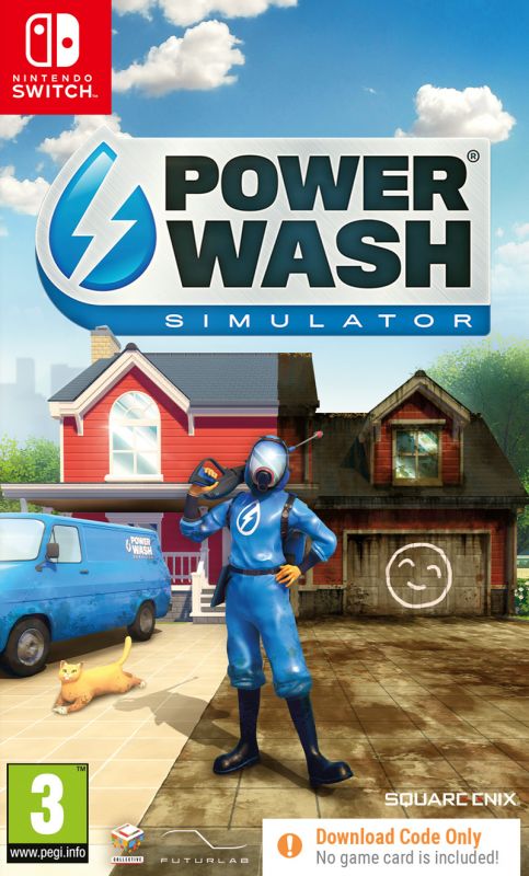 PowerWash Simulator [Code In A Box] (Switch)