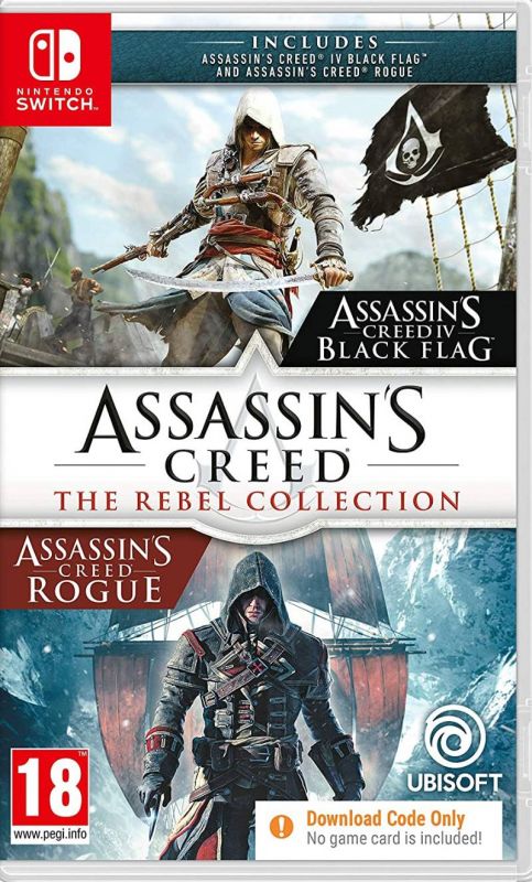 Assassins Creed Rebel Collection [Code In A Box] (Switch)