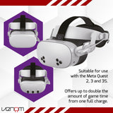 Venom Headstrap with Powerbank for Meta Quest 2, 3 and 3S
