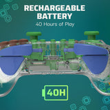 PDP REALMz Wireless LED Light-up Pro Controller: Minecraft Forest (Switch)