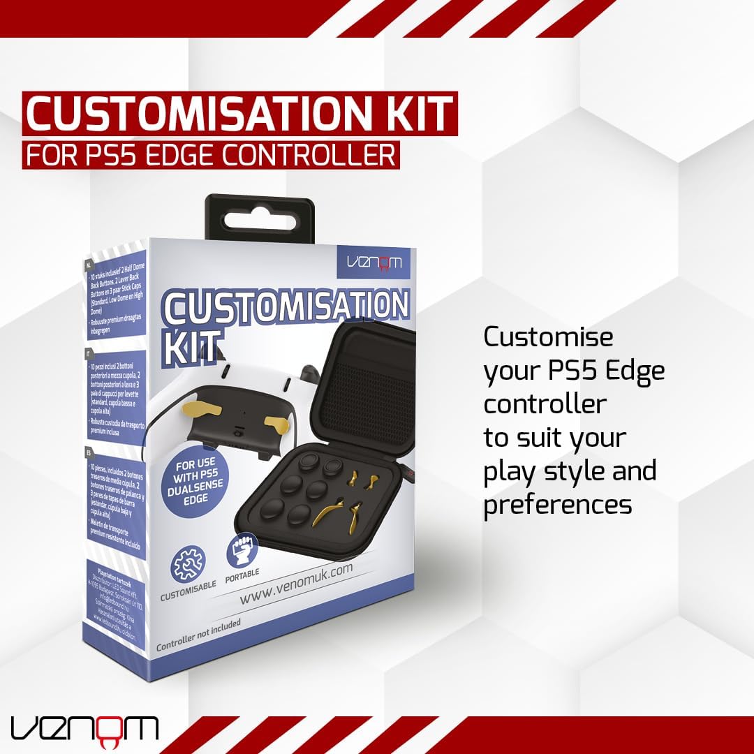 Venom DualSense Edge Customisation Kit (PS5)