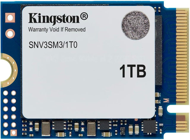 Kingston NV3 NVMe PCIe 4.0 Internal SSD 1TB M.2 2230-SNV3SM3/1T0