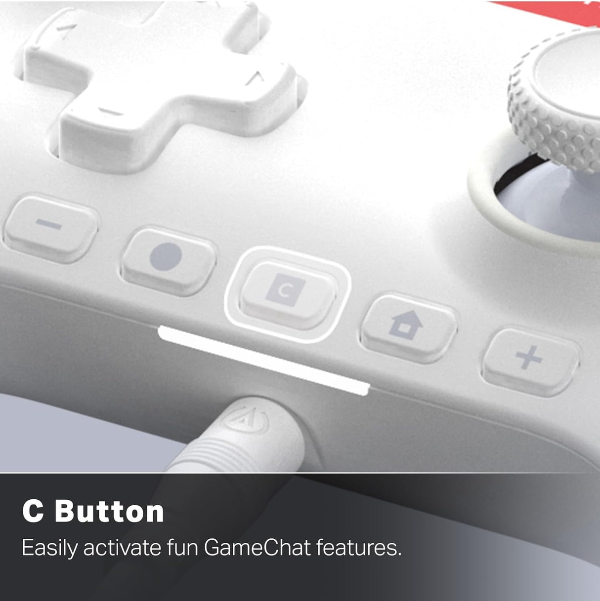 PowerA Advantage Wired Controller with Lumectra - White (Switch 2)