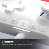 PowerA Advantage Wired Controller with Lumectra - White (Switch 2)
