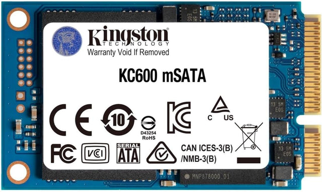 Kingston KC600 SSD 1024GB SATA3 mSATA - SKC600MS/1024G