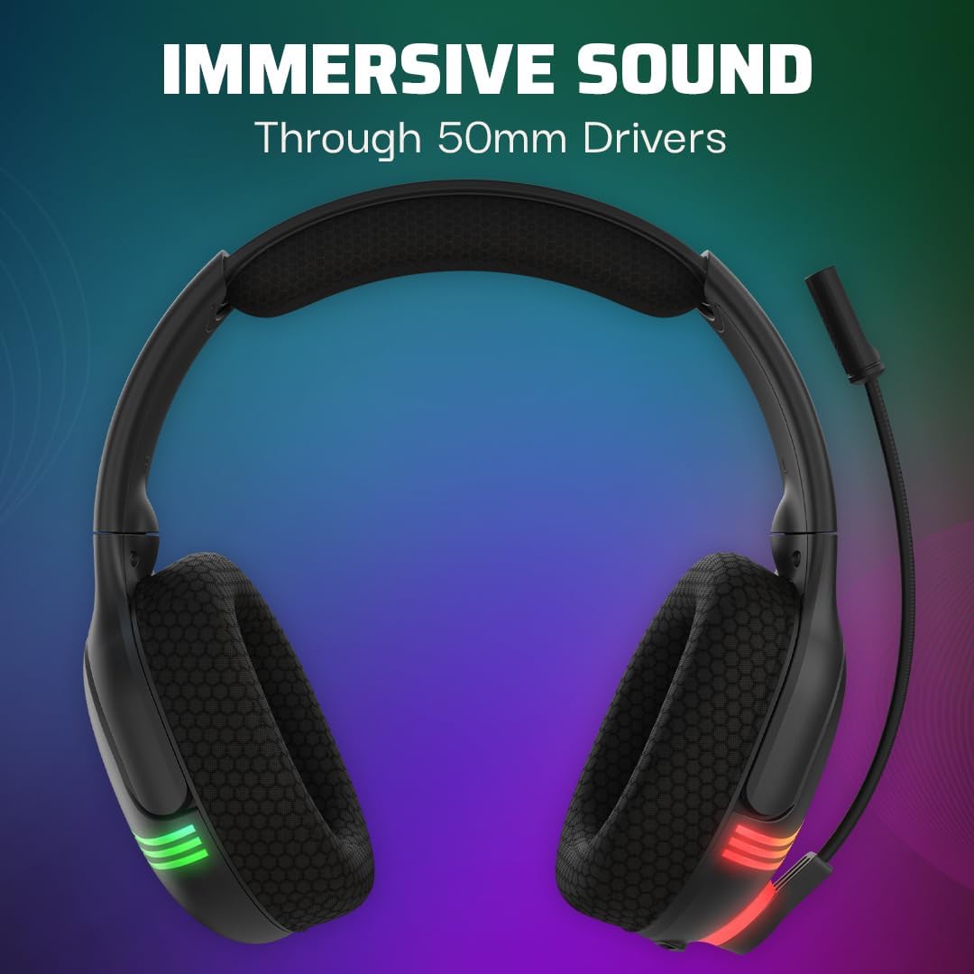 PDP Afterglow Wave Wireless Headset for Xbox Series S|X - Black