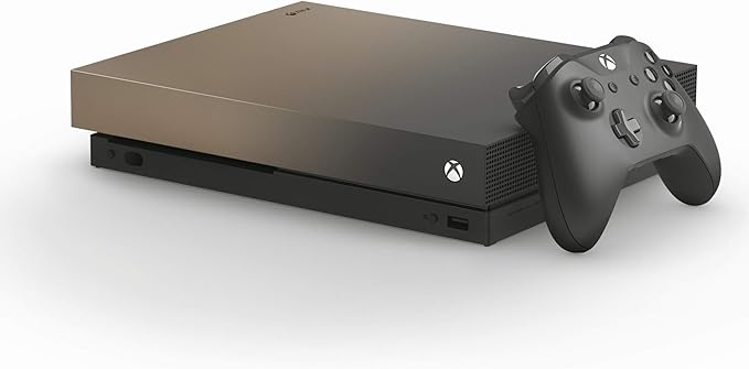 Xbox One X Gold Rush Limited Edition 1TB Console (Xbox One)