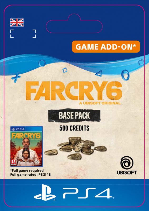 Far Cry 6 Base Pack - 500 Credits - UK Account