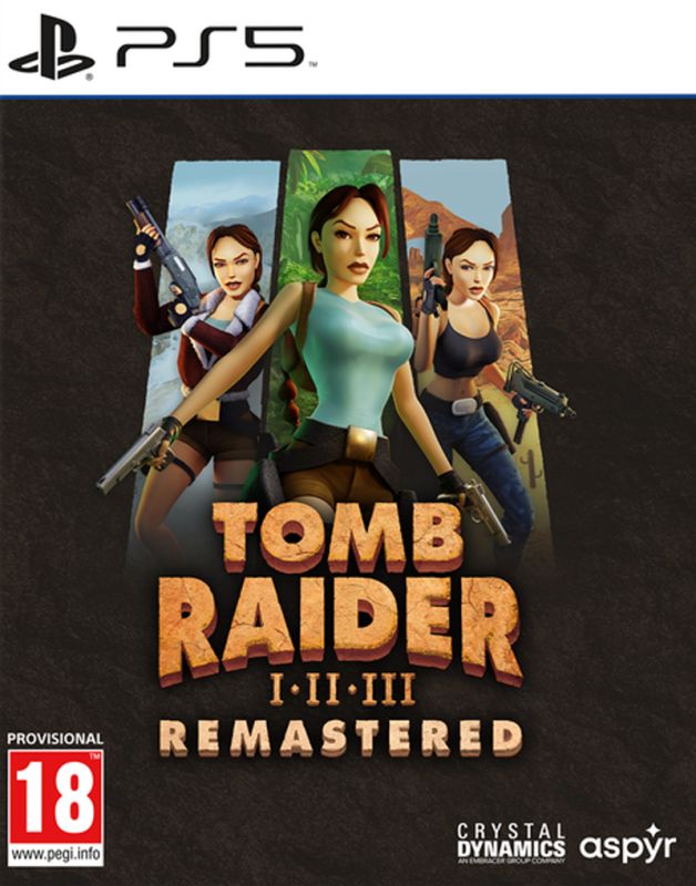 Tomb Raider I-III Remastered Starring Lara Croft (PS5)