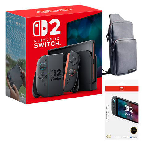 Nintendo Switch 2 Console with FREE Snakebite Sling Case and Hori Screen Filter